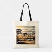 Afrikaanse koningin- tote bag (Achterkant)
