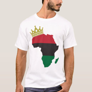 Afrikaanse koninklijke koninklijke vlag t-shirt