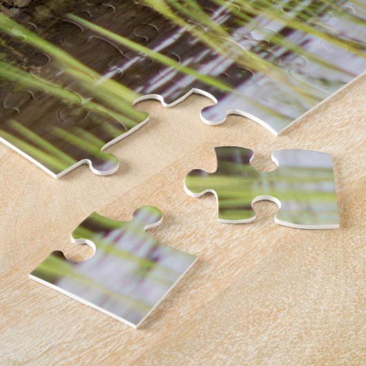 Afrikaanse krokodil legpuzzel (Zijkant)