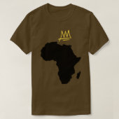 Afrikaanse kroonkroon t-shirt (Design voorkant)