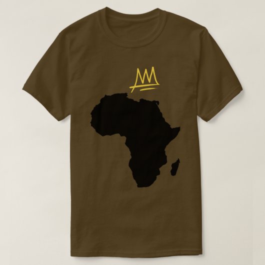 Afrikaanse kroonkroon t-shirt (Design voorkant)