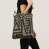 Afrikaanse Kuba Cloth Tote Bag (Dichtbij)