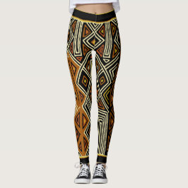 Afrikaanse Kuba Designer Leggings