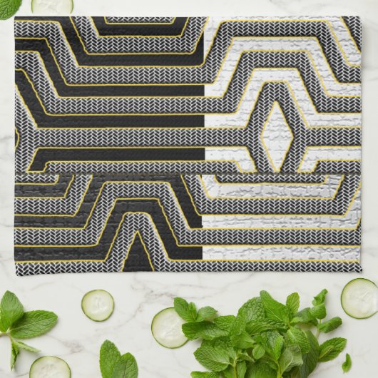 Afrikaanse Kuba doek keukenhanddoek (Gevouwen)