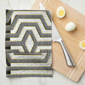 Afrikaanse Kuba doek keukenhanddoek (Quarter Fold)