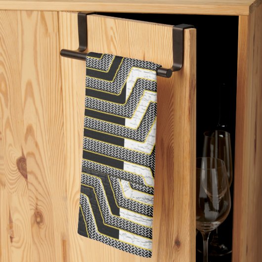 Afrikaanse Kuba doek keukenhanddoek (Derde Gevouwen)