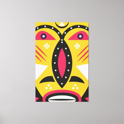 Afrikaanse Kuba-stam Canvas Afdruk (Voorkant)