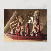 Afrikaanse kunst briefkaart (Voorkant)
