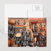 Afrikaanse kunst briefkaart (Voorkant / Achterkant)