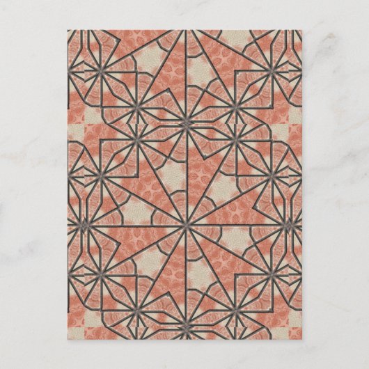 Afrikaanse kunst briefkaart (Voorkant)