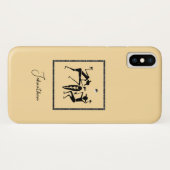Afrikaanse kunst, Crazy Moonlight dans en muziek Case-Mate iPhone Case (Achterkant (horizontaal))