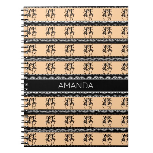 Afrikaanse kunst, feest notitieboek (Voorkant)