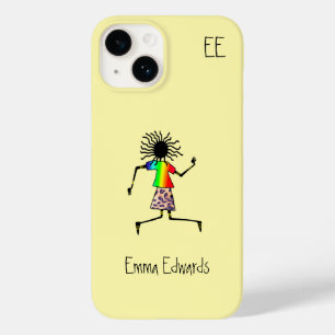 Afrikaanse kunst, geluksmuziek Case-Mate iPhone 14 hoesje