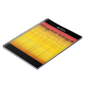 Afrikaanse kunst, gepersonaliseerde tropische vibe notitieboek (Linkerzijde)