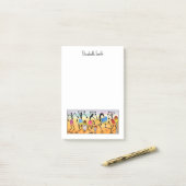 Afrikaanse kunst, Geweldige breakdance Post-it® Notes (Op bureau)