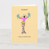 Afrikaanse kunst, Geweldige dag mummie Kaart (Voorkant)