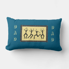 Afrikaanse kunst Geweldige feestdans Kussen