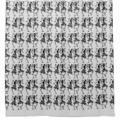 Afrikaanse kunst, Geweldige feestdansers Douchegordijn (Voorkant)