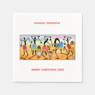 Afrikaanse kunst, Geweldige kerst Servet