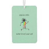 Afrikaanse kunst, Geweldige rockster danser Luchtverfrisser (Achterkant)