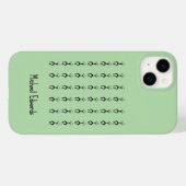 Afrikaanse kunst, geweldige silhouet dansers Patro Case-Mate iPhone Case (Achterkant (horizontaal))