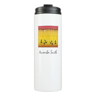 Afrikaanse kunst, Geweldige tropische zonsondergan Thermosbeker