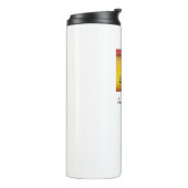 Afrikaanse kunst, Geweldige tropische zonsondergan Thermosbeker (Gedraaid links)