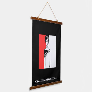 Afrikaanse kunst hangend wandkleed