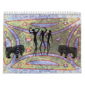 Afrikaanse kunst kalender (Hoes)