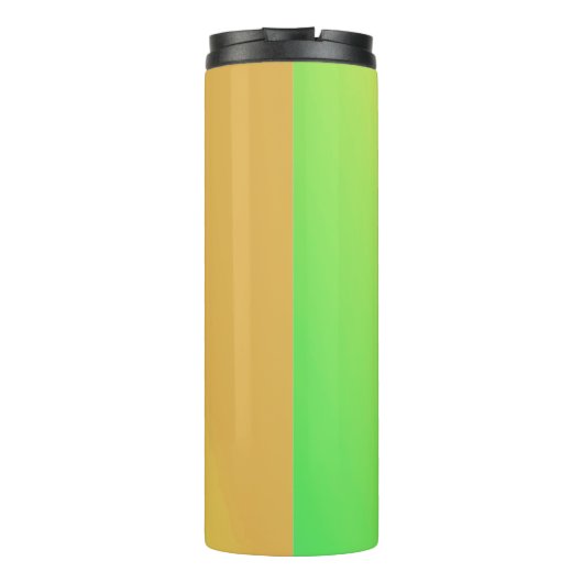 Afrikaanse kunst, kleurrijke, Geweldige Silhouette Thermosbeker (Achterkant)