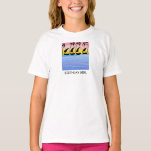 Afrikaanse kunst, magische oceaan en lucht t-shirt