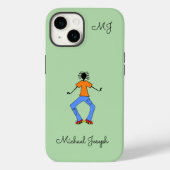 Afrikaanse kunst, meesterdanser Case-Mate iPhone case (Achterkant)