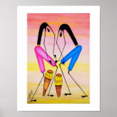 Afrikaanse kunst, meesterdrummers poster (Voorkant)