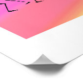 Afrikaanse kunst, regenboogfeest poster (Hoek)