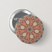 Afrikaanse kunst ronde button 5,7 cm (Voorkant /achterkant)
