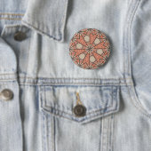 Afrikaanse kunst ronde button 5,7 cm (In situ)