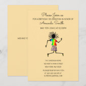 Afrikaanse kunst, Schattigee en Geweldige dansersv Kaart (Voorkant / Achterkant)