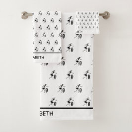 Afrikaanse kunst, Schattigee Inspirerend danser Bad Handdoek