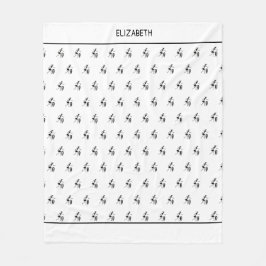 Afrikaanse kunst, Schattigee Inspirerend danser Fleece Deken