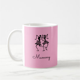 Afrikaanse kunst, Silhouette Celebration Mummy Pin Koffiemok