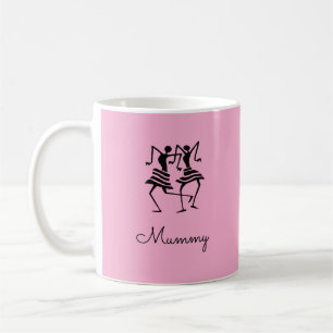 Afrikaanse kunst, Silhouette Celebration Mummy Pin Koffiemok