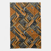 Afrikaanse kunst theedoek (Verticaal)