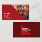 Afrikaanse kunst visitekaartje (Voorkant / Achterkant)