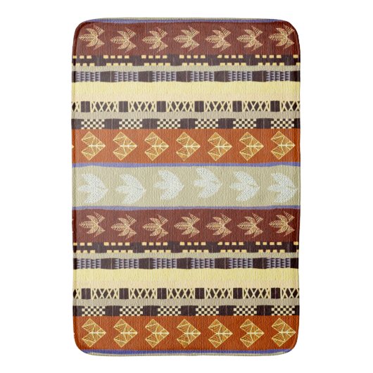 "Afrikaanse kunst voor thuis" Badmat (Voorkant Verticaal)