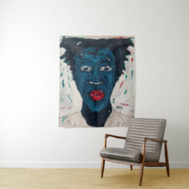 Afrikaanse Kunstposter Wandkleed