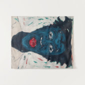 Afrikaanse Kunstposter Wandkleed (Voorkant (horizontaal))