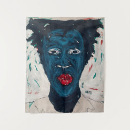 Afrikaanse Kunstposter Wandkleed