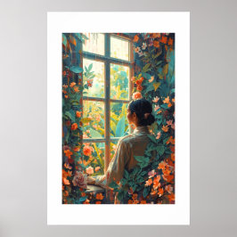 Afrikaanse kunstprint poster