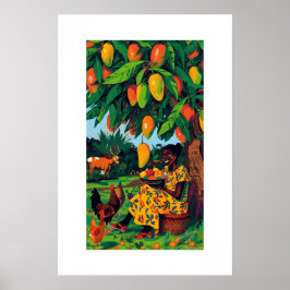 Afrikaanse kunstprint poster