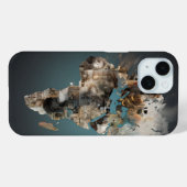 Afrikaanse kunstschelp Case-Mate iPhone case (Achterkant (horizontaal))